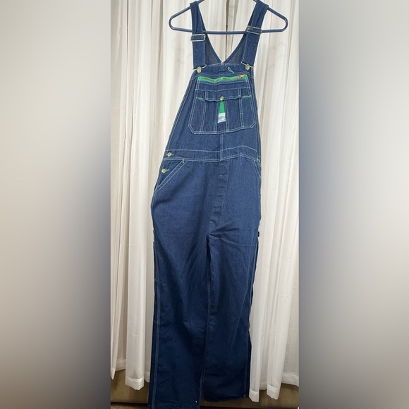 liberty Other - Vintage Liberty Denim Overalls Bib Carpenter Workwear Blue Cotton USA made